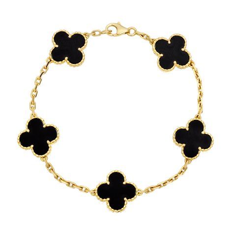 925 Sterling silver clover bracelet